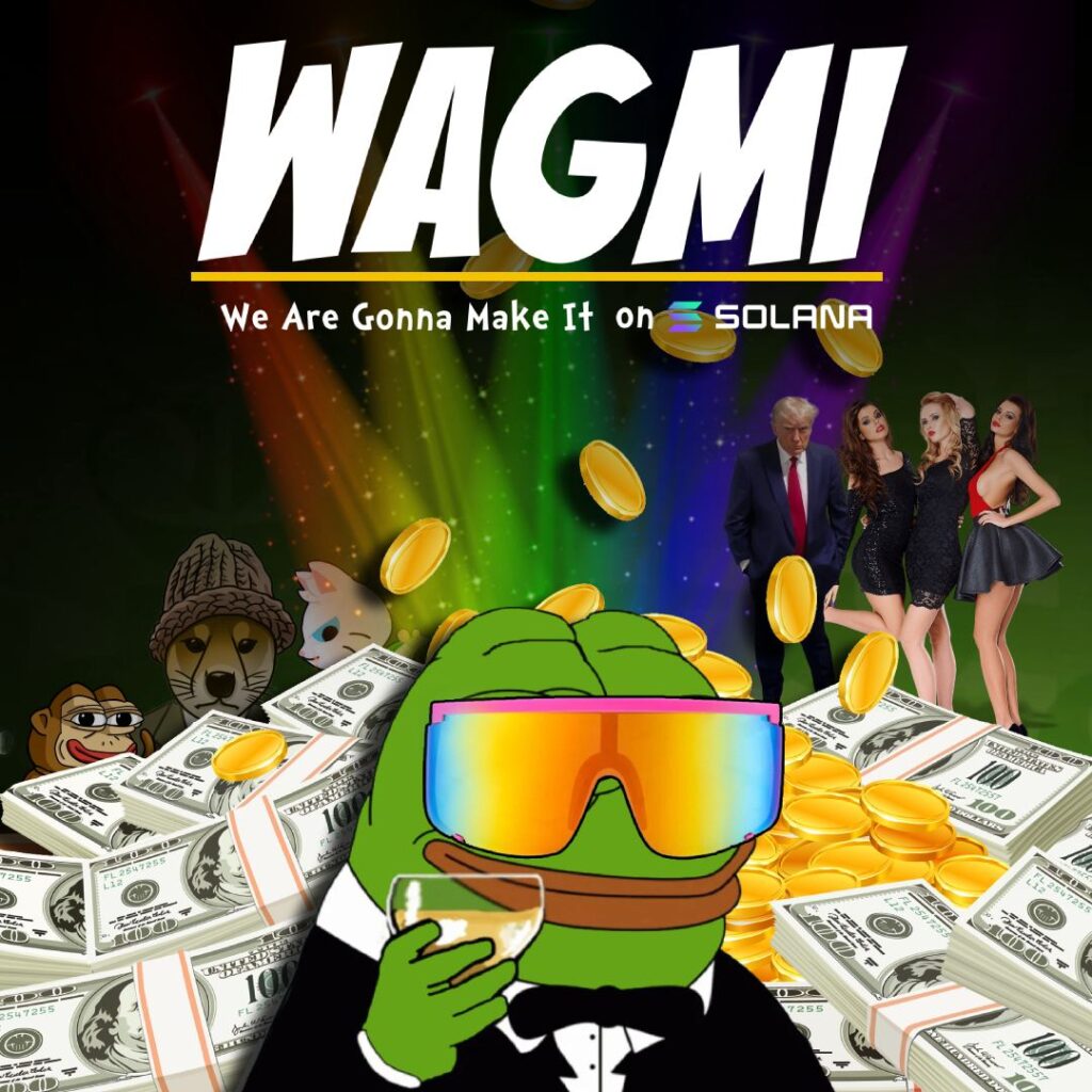 WAGMI Coin: meme Coin name Coin - On Raydium Soon! WAGMI ON SOLANA