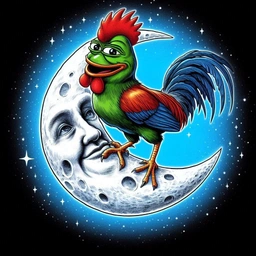 PECO Coin: Meme Coin - Pepe the Rooster Explores the Universe