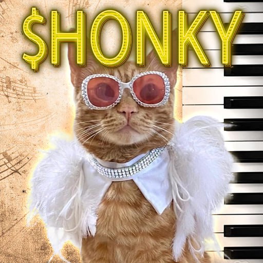 Coin Name: HONKY meme Coin - Elton John's Singing Cat Coin