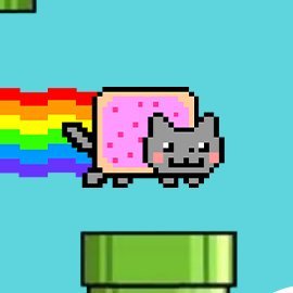 FLAPPYCAT Coin: Flappy Cat flies between meme blockchain candles. Dive in!