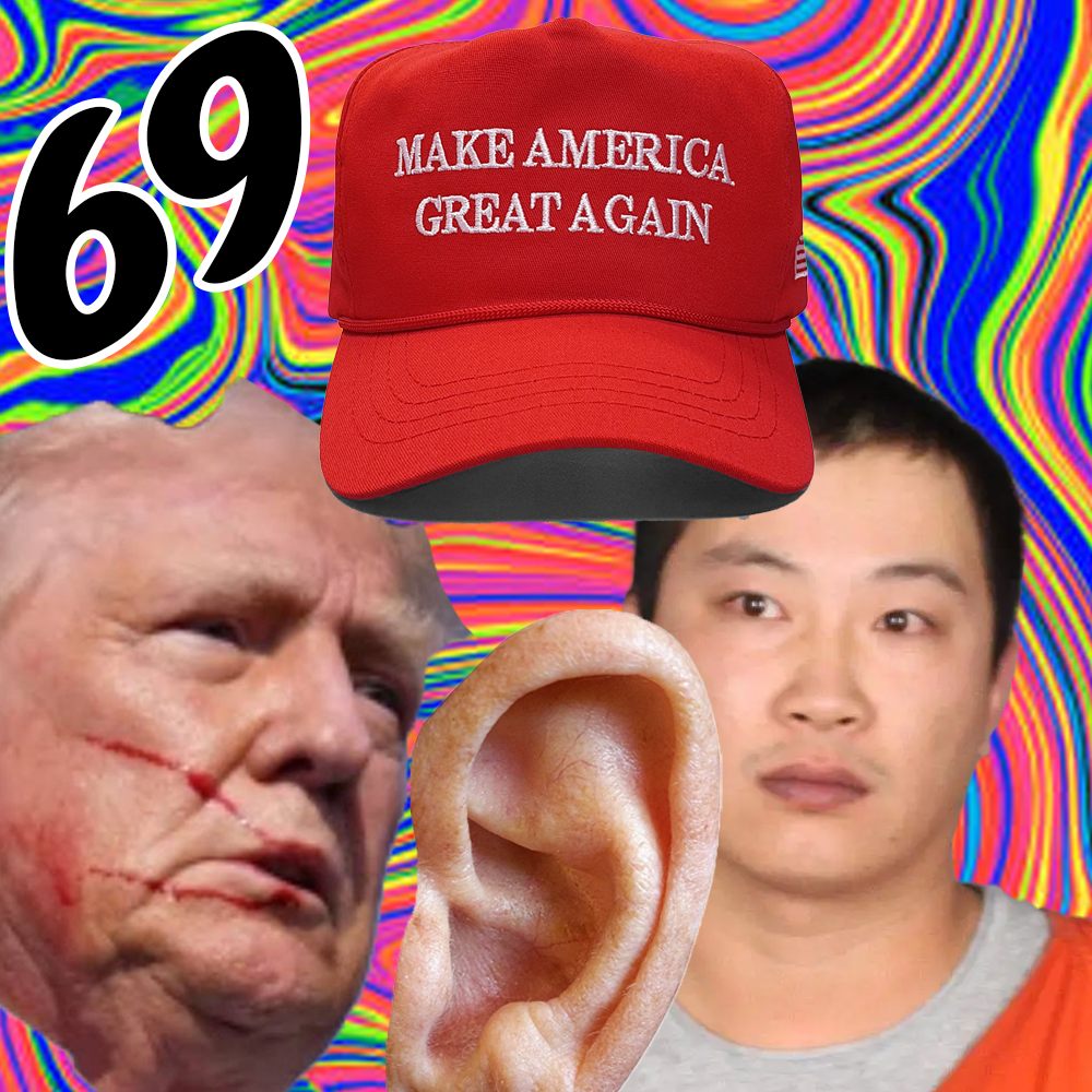 TrumpShooterEarSurvivorMAGA69INU