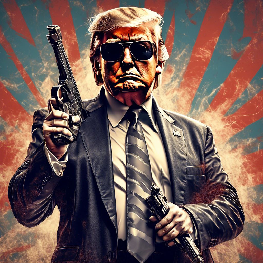 TWG Coin: Meme Coin 'Trump Wif Gun' - Turn Tables on Deep State