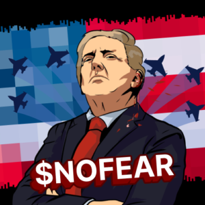 NOFEAR Coin: Meme Coin Name Coin - FEAR NOT, Stand Brave!