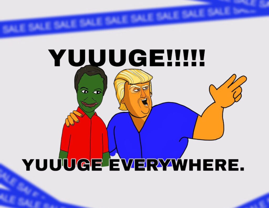 YUUUGE Coin: Meme Coin - Be Greedy, Fearful - To the Moon! ud83dude80ud83dudd25