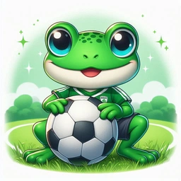 PLAF: PLAYER FROG meme Coin - Pepe's Expressive Soccer Adventure Coin