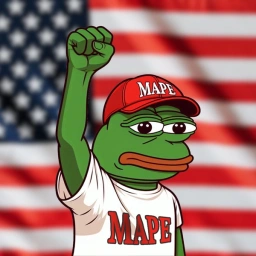 MAPE Coin: MAGA Pepe MEME Coin on Solana - Support Trump! #FistStaysUp