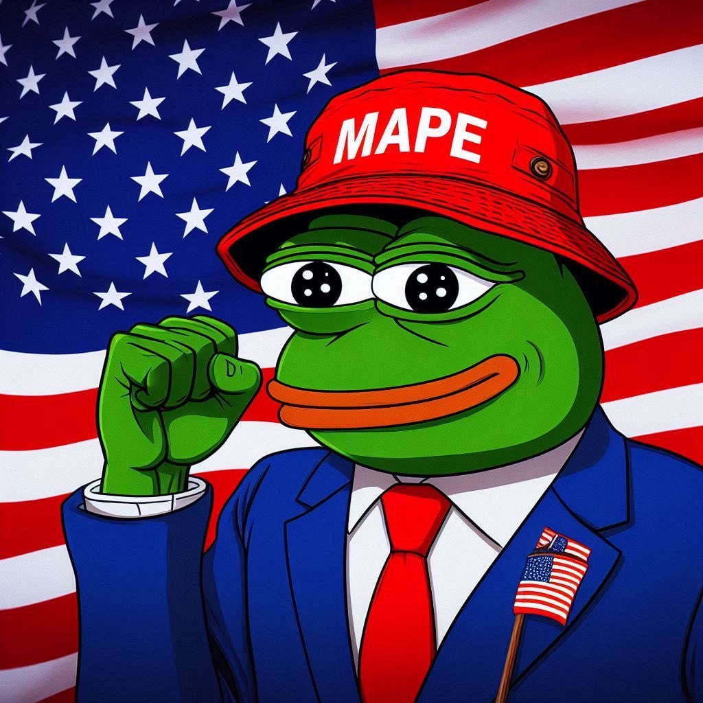 MAPE Coin: Maga Pepe, The Meme Coin Supporting Trump and MAGA