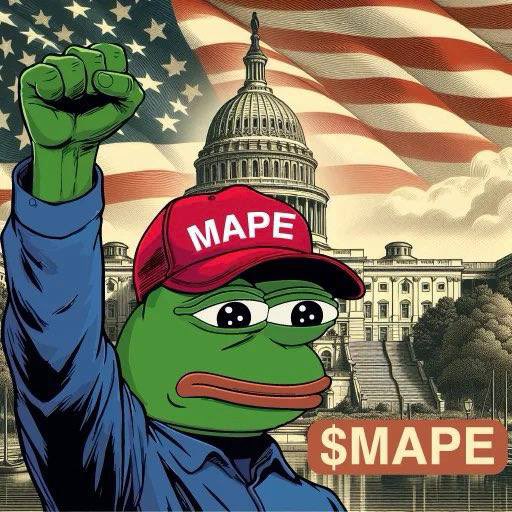 MAPE Coin: Maga Pepe, the ultimate meme Coin for MAGA believers!