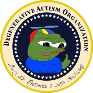 DAO Meme Coin: No Control, Full Anon Power - Degenerative Autism Organization