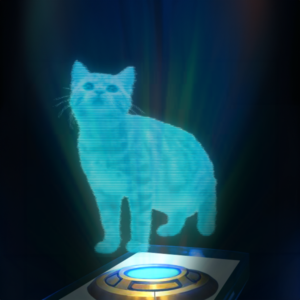 HOLO Coin: Explore the latest meme Coin, Hologram Cat - 'Am I even here?