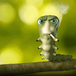 Krater Coin: Dive into the Smoking Caterpillar Meme Coin World