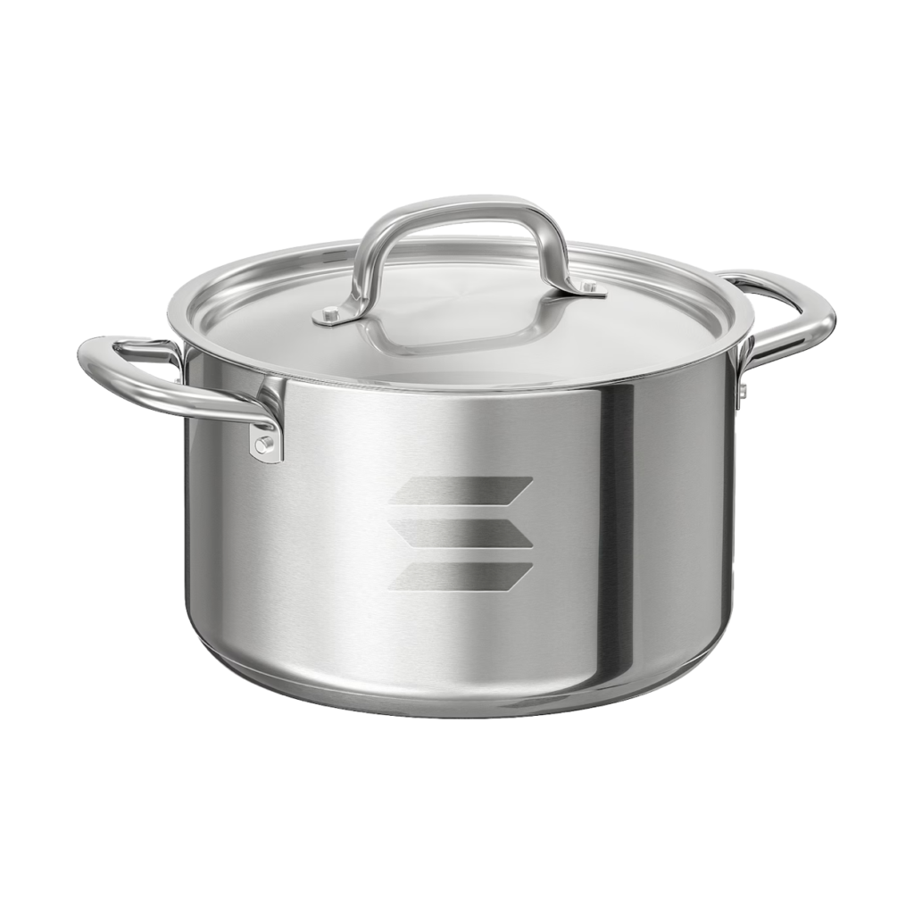 Pot Coin: Stainless Steel Cooking Pot MEME Coin - Coin name Coin