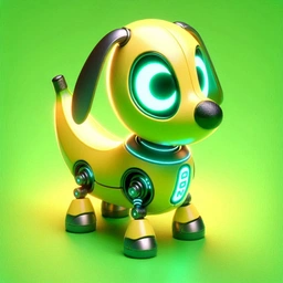 GNADOG: Meme Coin, The Robotic Dog Guarding Crypto in Technoville