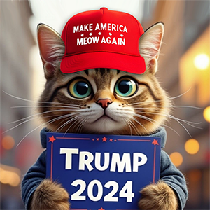 MAMA Coin: Meme Coin - Make America Meow Again! #CatsForTrump