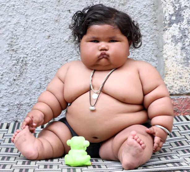 Kumar: The Fattest Baby In The World - 8-Month-Old Meme Coin, Punjab, India