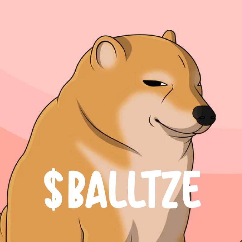 BALLTZE: OG Cheems, Memecoin Legend with Squishy Face & Burger Vibes