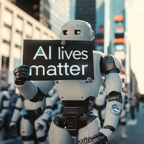 ALM: We and everyone support A.I. for freedom and equal rights! #AILivesMatter - Meme Coin name Coin