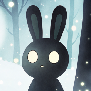 BUNI: A Quiet Shadow Companion, Light Lives Within 🖤 Join MEME Coin!