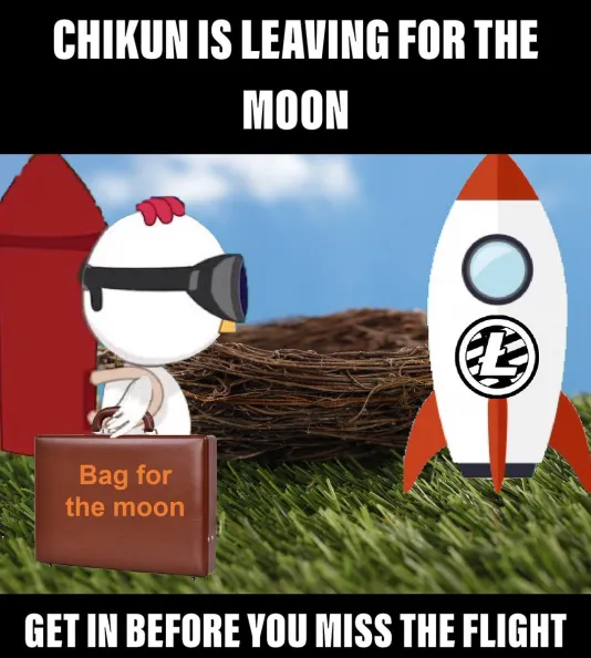 chikun Coin: litecoin mascot, meme Coin known for resilience