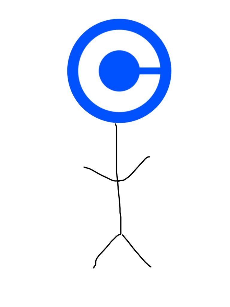 clark Coin: Decentralized Meme Coin - Coinbase Mascot